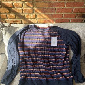 Paul Smith Striped Crew Shirt - Size XL